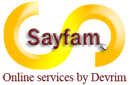 sayfam_online_services_by_devrim_logo